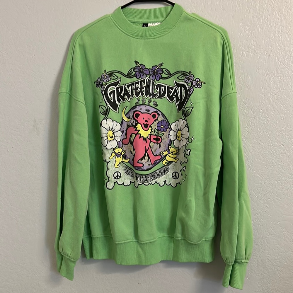 GREEN GRATEFUL DEAD CREW